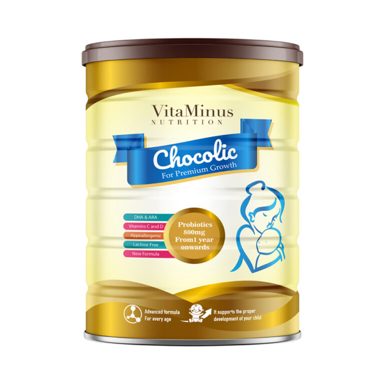 Chocolic probiotics 500mg from 1 year onwards