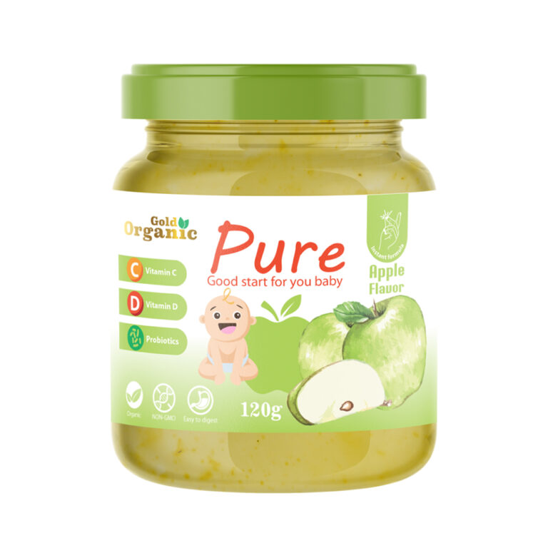 Organic Pure Nutrition Apple Flavour 120g