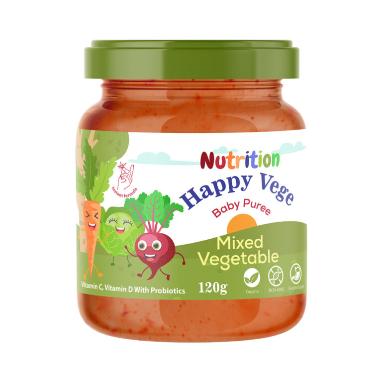 Mixed vegetables nutrition for baby