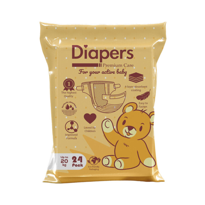 Baby Dry Disposable Baby Diapers Super Pack